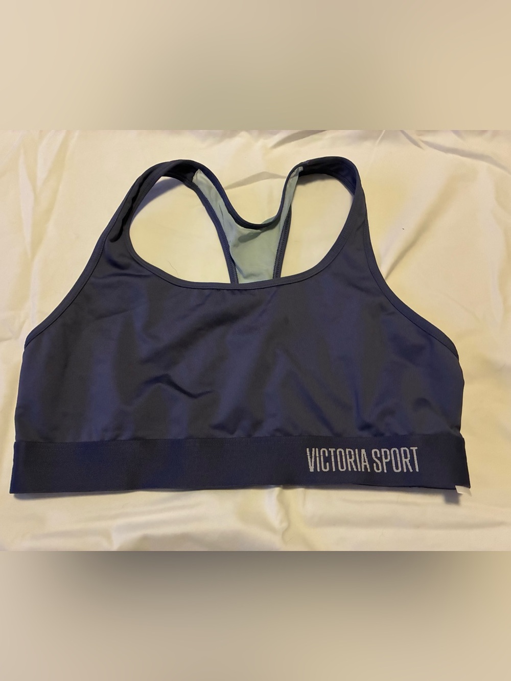Women's Racerback Sports Bra in purple(ish)